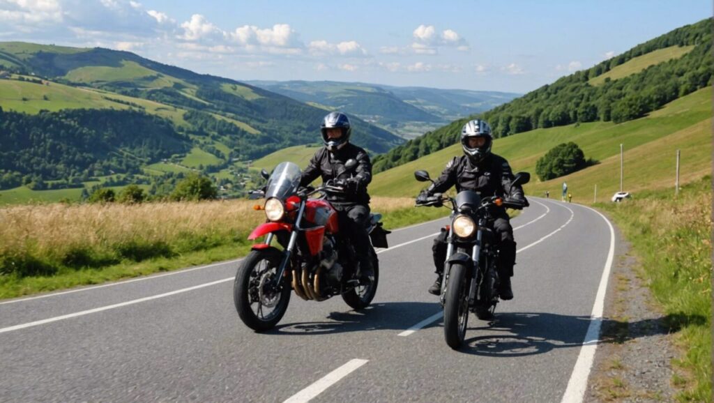 découvrez les plus belles balades à moto dans le puy-de-dôme et partez à la rencontre des paysages spectaculaires de cette région fascinante.