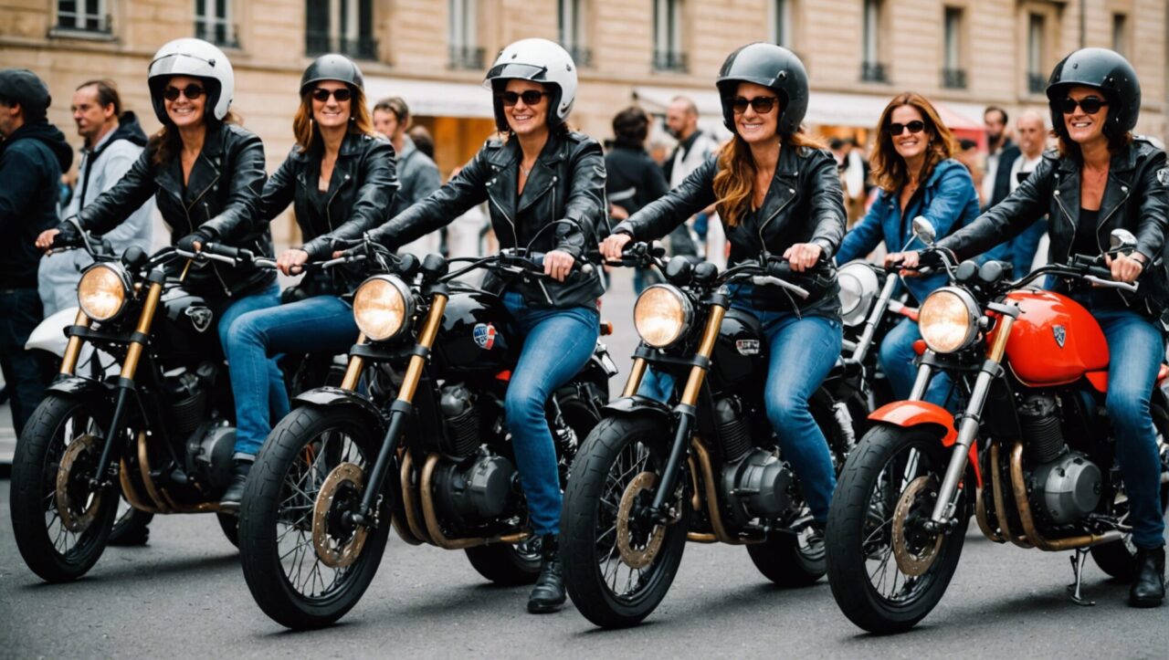 découvrez les avantages de rejoindre un club de moto exclusivement réservé aux femmes et partagez votre passion avec d'autres motardes passionnées.
